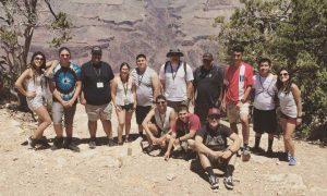 Boy Scouts Exploring the Grand Canyon